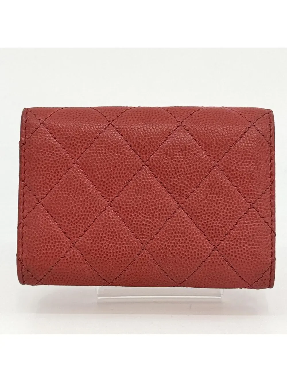 Chanel Matelasse Tri-Fold Wallet Caviar #284543C57B